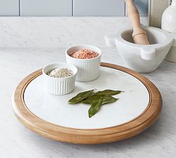 Turned Wood Lazy Susan