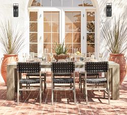 Palisades Metal Rectangular Outdoor Dining Table (96&quot;)