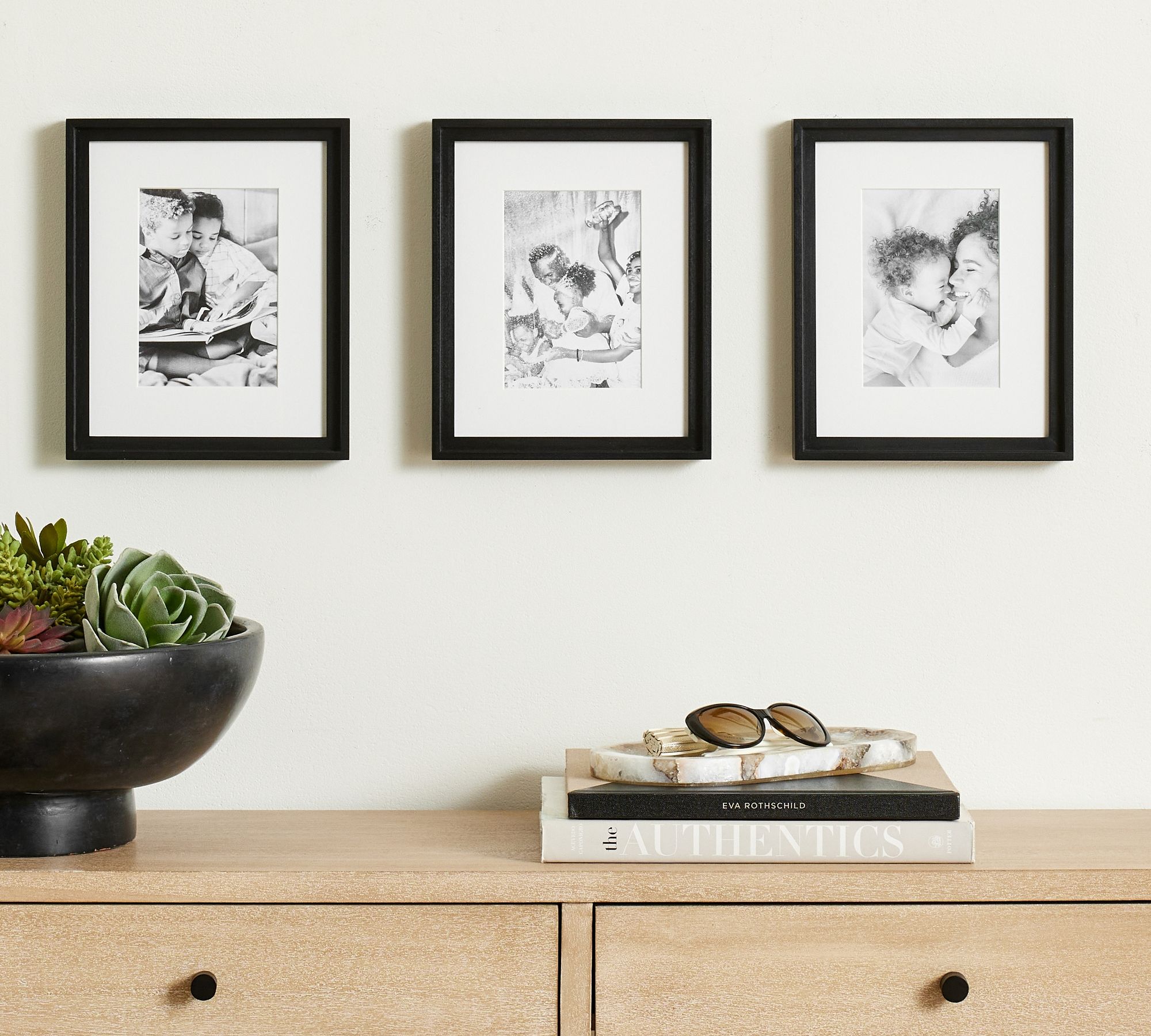 Beveled Wood Gallery Frames