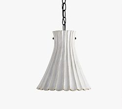 Jules Terra Cotta Pendant (10&quot;)