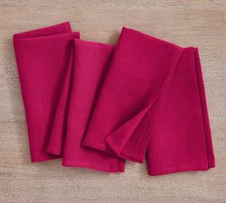 Palma Belgian Linen Handwoven Napkins - Set of 4