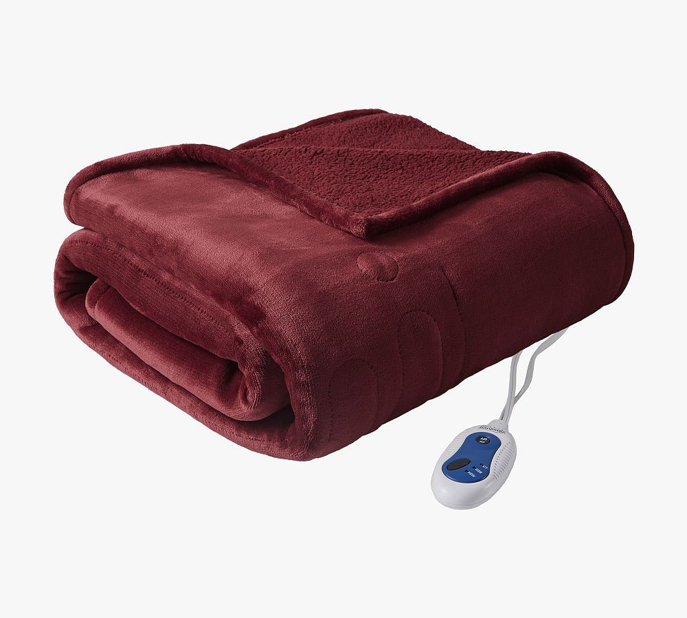 Beautyrest&#174; Heated&#160;Microlight-to-Beber Throw