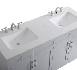 Cedra 60&quot; Double Sink Vanity