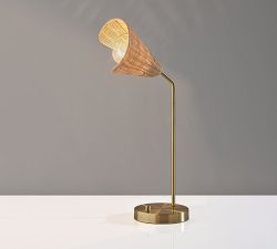 Cole Rattan Table Lamp (21&quot;)