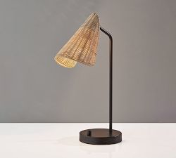 Cole Rattan Table Lamp (21&quot;)