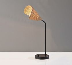 Cole Rattan Table Lamp (21&quot;)