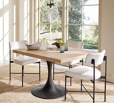 Rectangle Pedestal Dining Table Pottery Barn