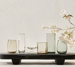 Hammered Handcrafted Glassware Collection