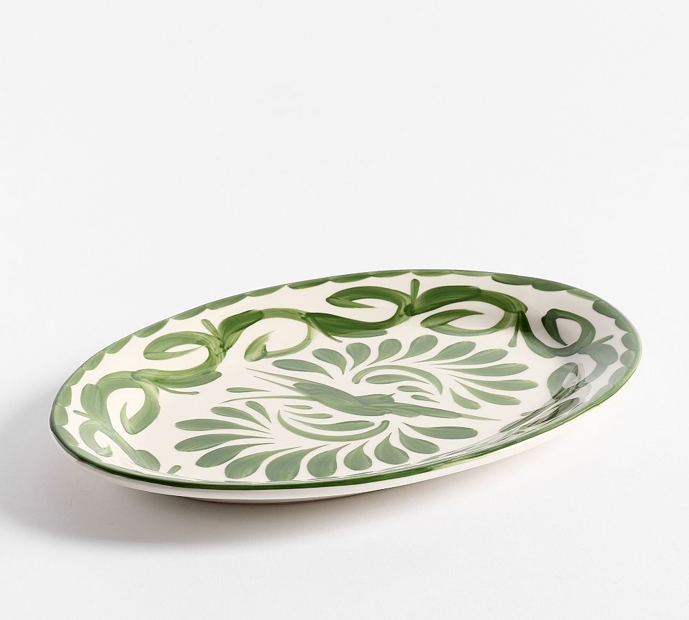 Puebla Stoneware Oval Serving Platters