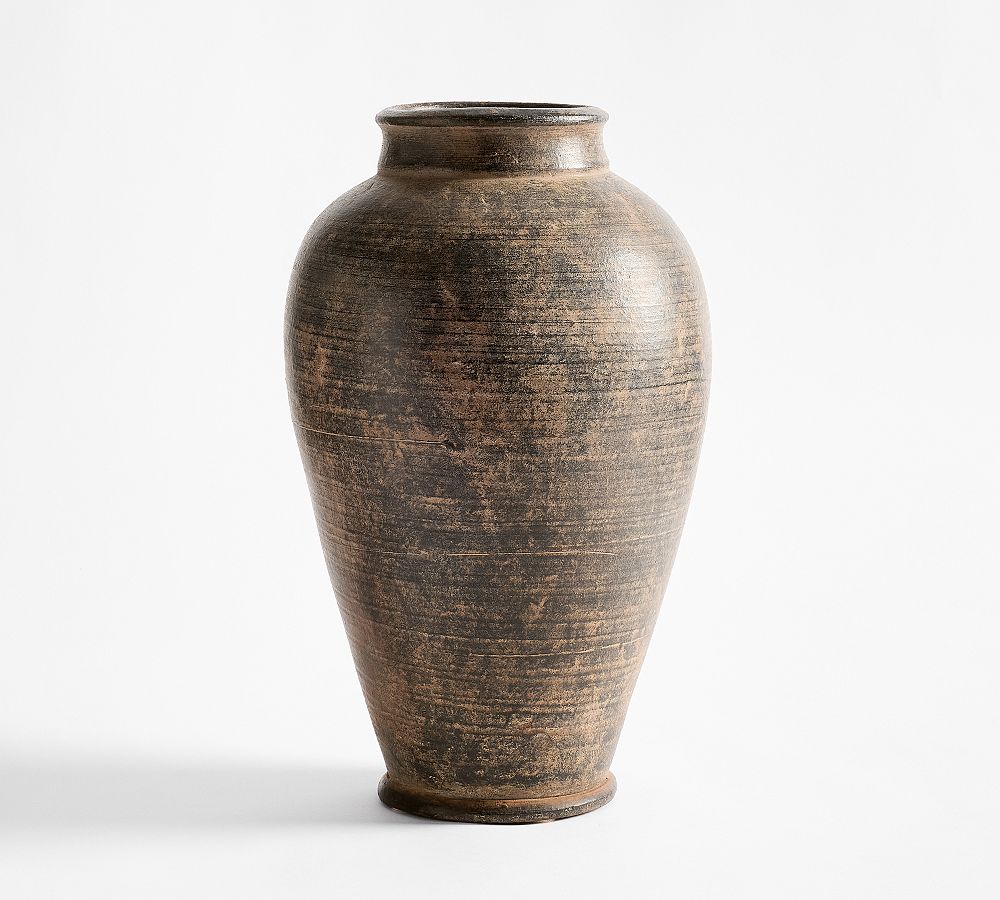 Rustic Brown Vase Collection