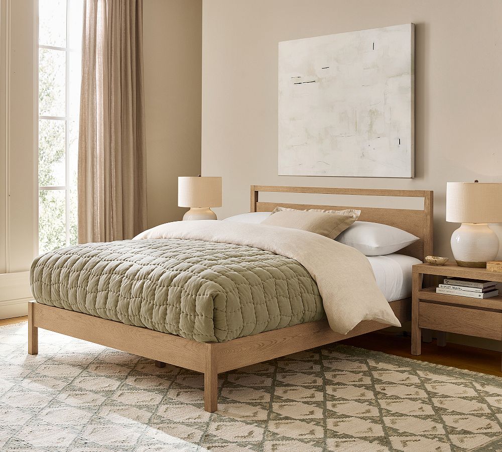 Townes Platform Bed | Pottery Barn