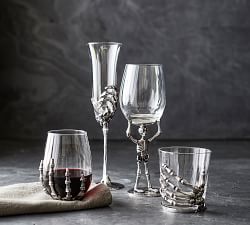 Skeleton Wine Glass