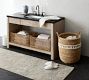 Pismo Reclaimed Wood 55&quot; Single Wide Sink Vanity