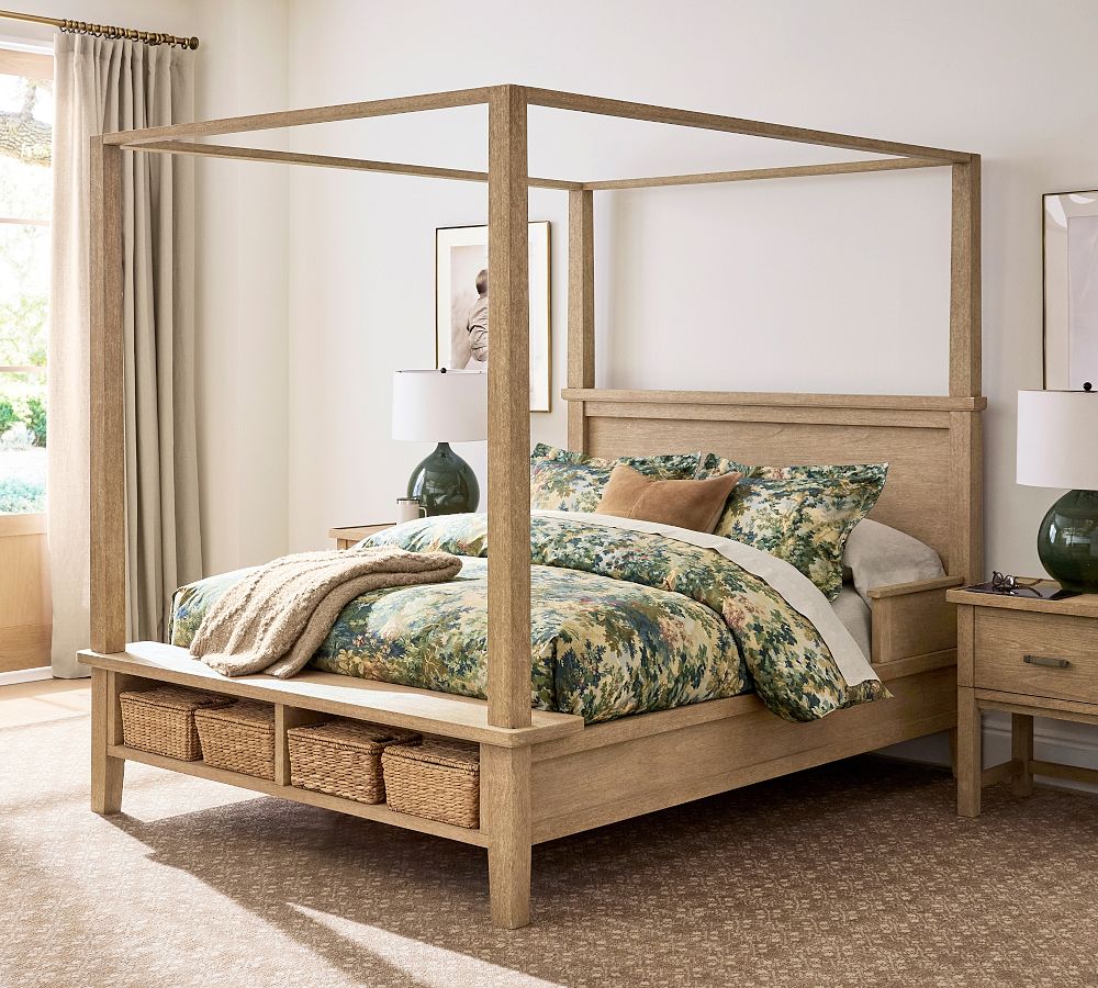 Farmhouse Canopy Bed by Michael Graves Design