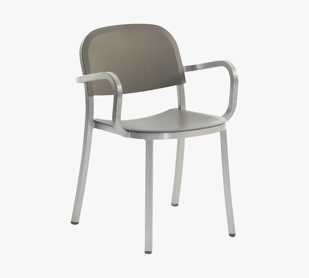 Emeco Metal Stacking Dining Armchair