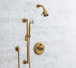 Warby Cross Handle Pressure Balanced Shower Set with Handshower