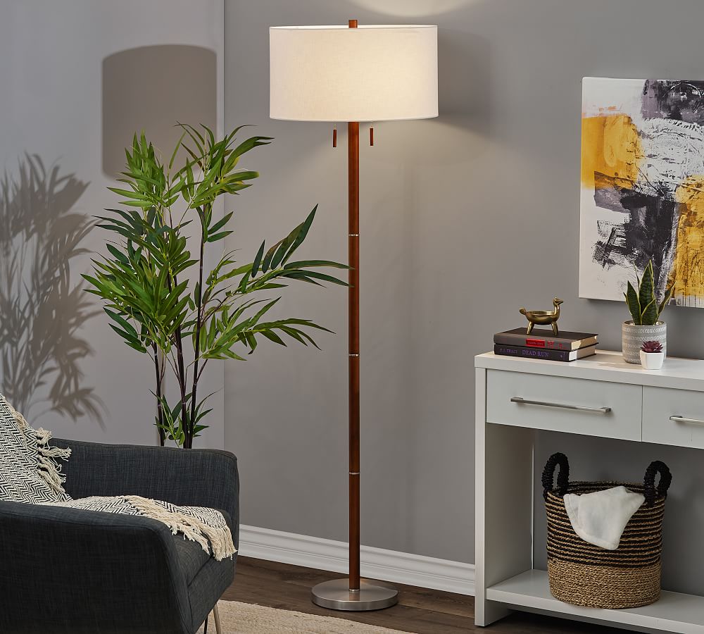 Laurin Wood Floor Lamp (67&quot;)