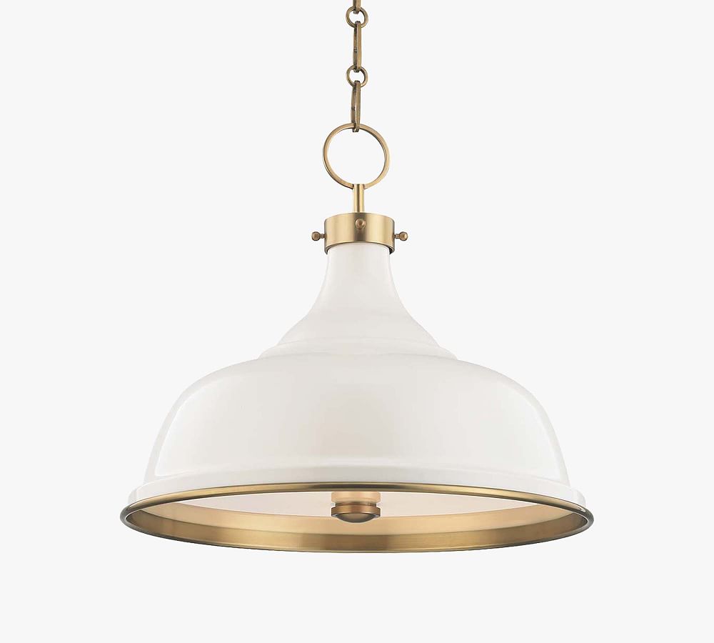 Jocelyn Metal Pendant (18&quot;)