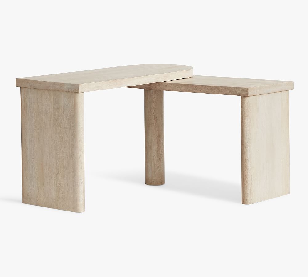 Cayman L-Shape Rotating Desk 50" - Versatile & Stylish