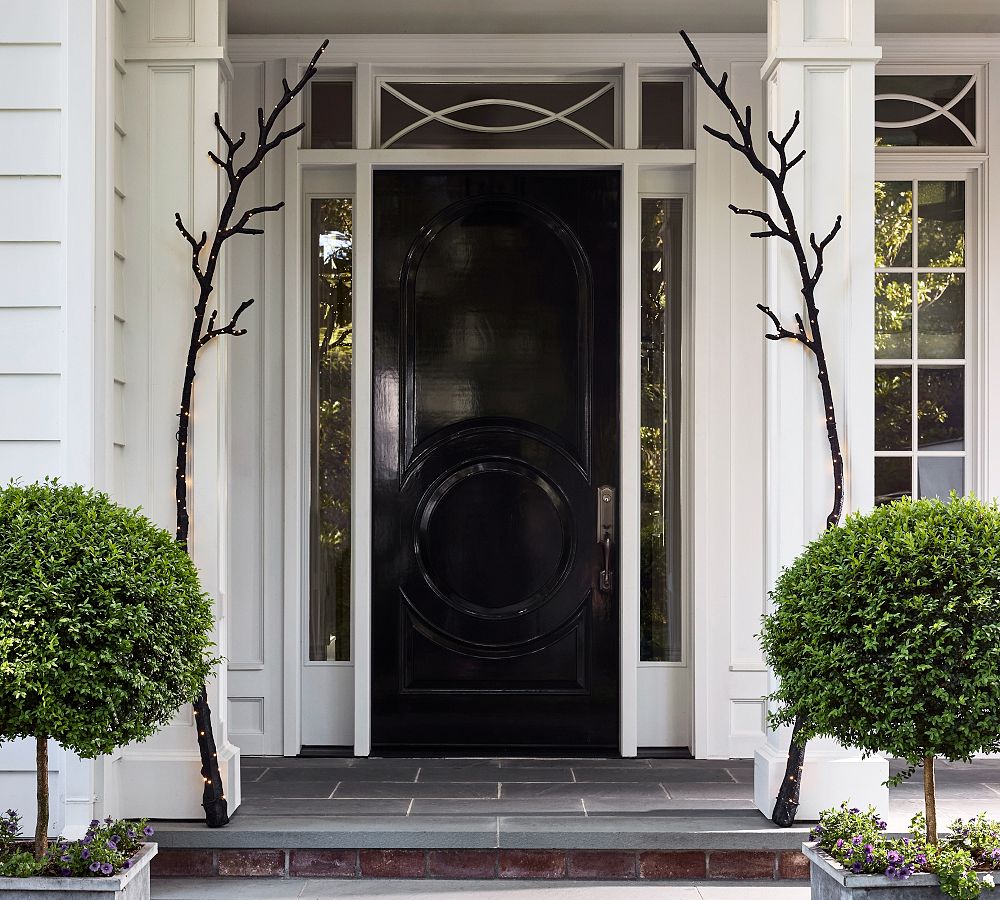 Oversized Lit Black Branch