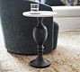 Chapman Round Marble Accent Table (14&quot;)
