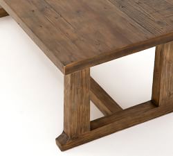 Jade Reclaimed Wood Dining Table (87&quot;-110&quot;)