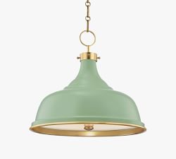 Jocelyn Metal Pendant (18&quot;)