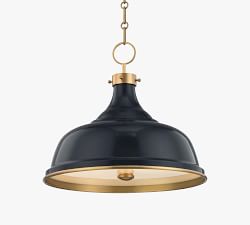 Jocelyn Metal Pendant (18&quot;)