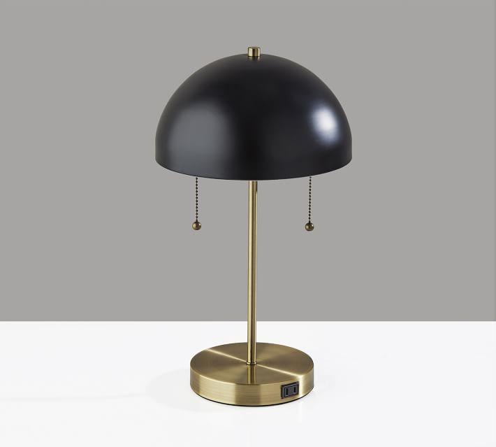 Vintage metal table lamp cheap