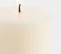 Fluted Pillar Candle