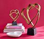 Handcrafted Brass Hearts