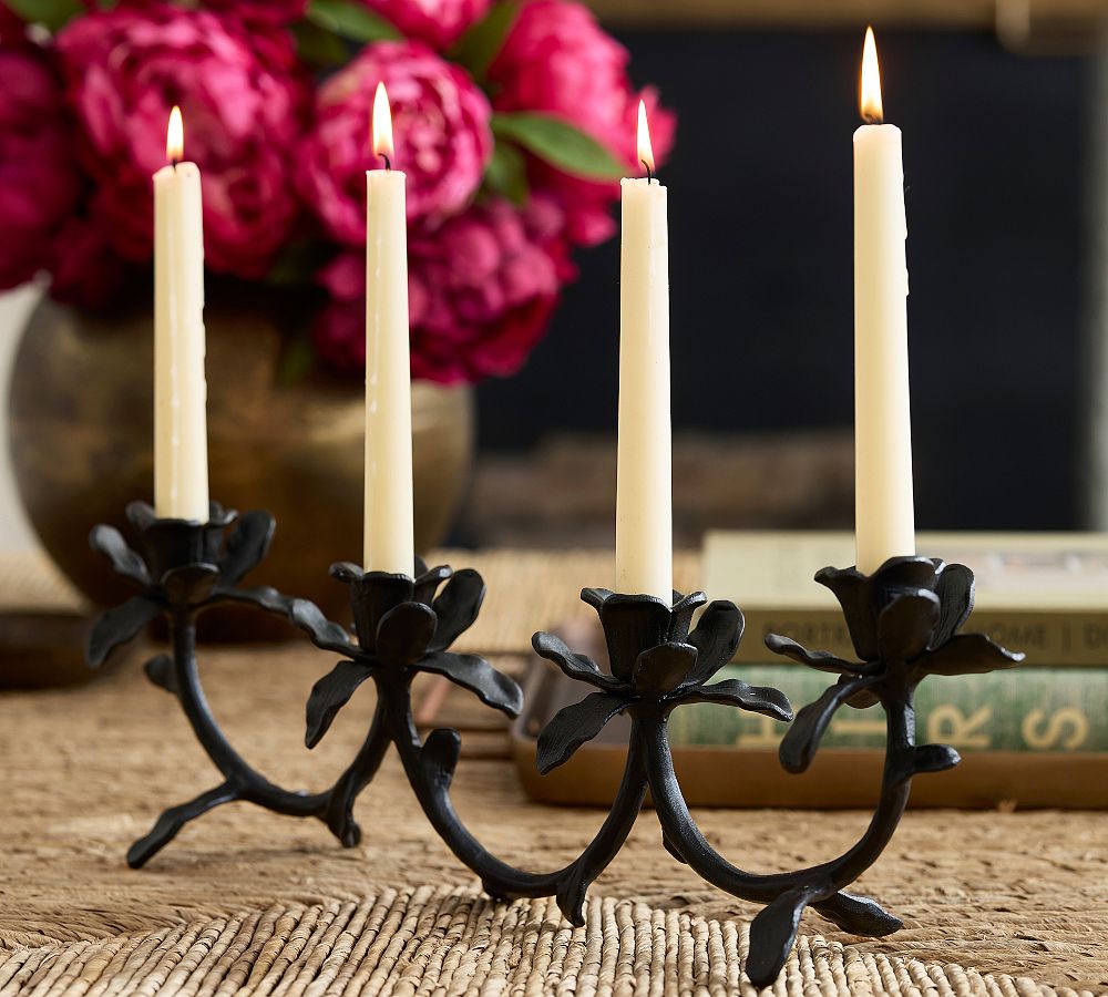 Bloom Taper Centerpiece | Pottery Barn