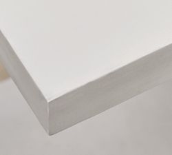 Pomona Concrete Rectangular Outdoor C-Table (17&quot;)