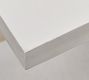 Pomona Concrete Rectangular Outdoor C-Table (17&quot;)