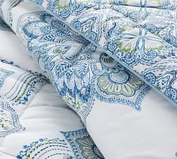 Amie Medallion Reversible Cotton Comforter &amp; Shams