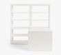 Dillon Peninsula Desk with 72&quot; Bookcase Suite (70&quot;)