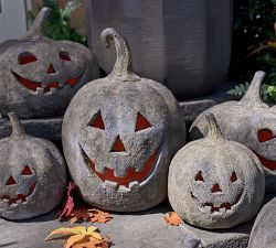 Handmade Terracotta Jack O' Lantern