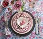 Heirloom Scalloped Heart Stoneware Appetizer Plates - Set of 4