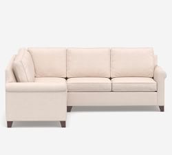 Cameron Roll Arm 3-Piece L-Shaped Sectional (100&quot;)