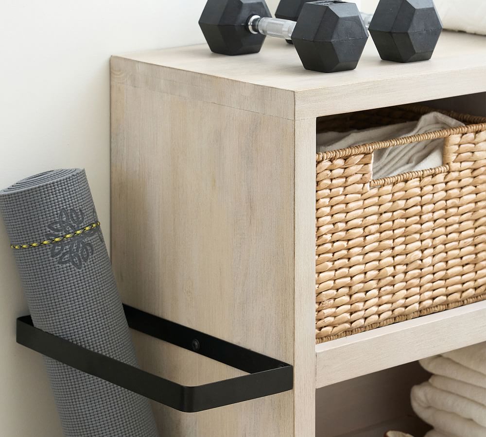 Cayman Home Gym Storage Console Table (45") | Stylish & Functional