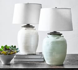 Courtney Ceramic Table Lamp (22&quot;-29&quot;)