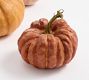 Faux Pumpkins &amp; Gourds - Set of 5