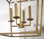 Remington Iron Lantern Pendant (24&quot;-31&quot;)