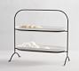 Cambria Stoneware Tiered Stand