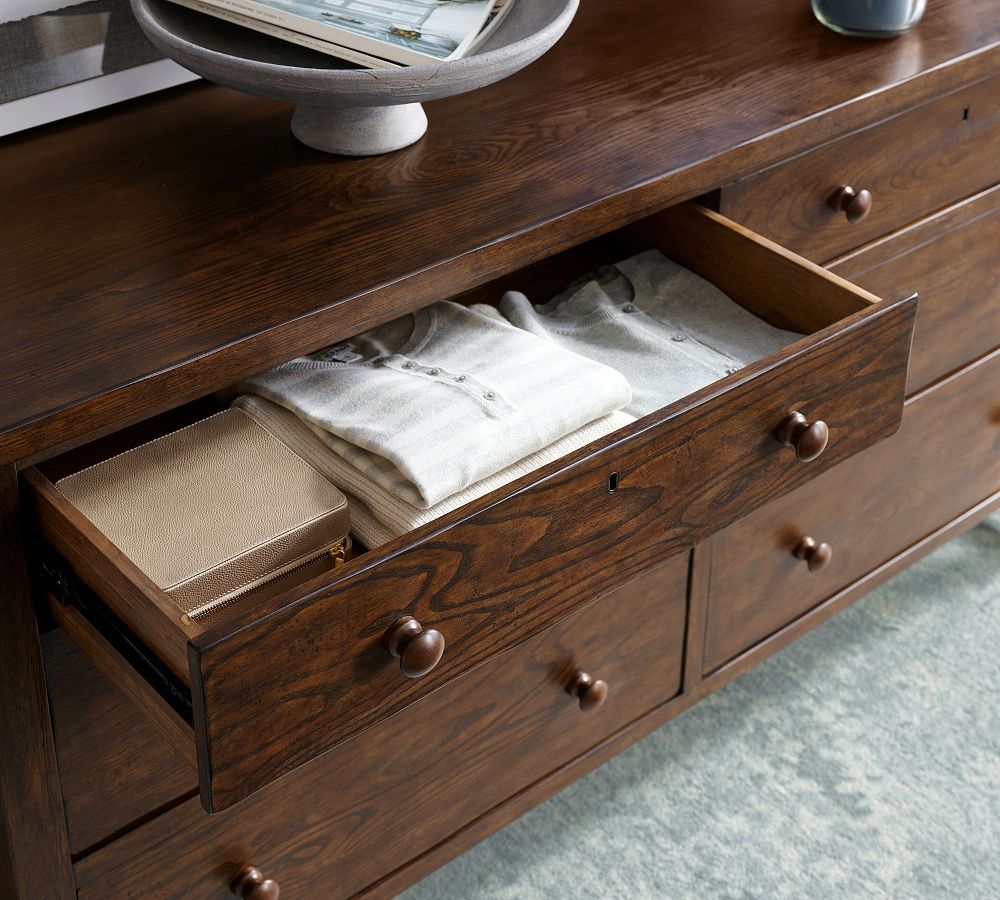 Farmhouse 6-Drawer Dresser - 66" | Pottery Barn