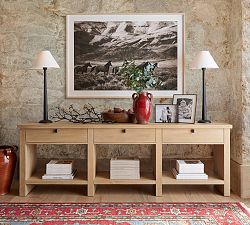 Open Box: Modern Farmhouse Console Table (90&quot;)