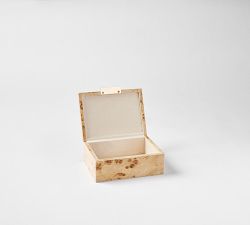 Burlwood Jewelry Box