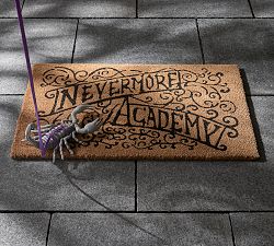 Wednesday Nevermore Academy Doormat