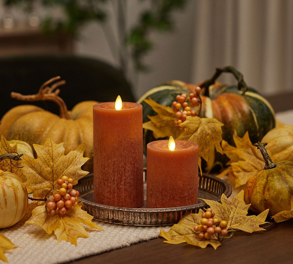 Wax Pillar Premium Flameless Candle