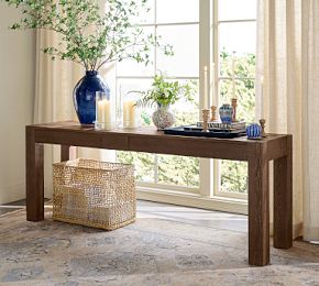 Palisades Reclaimed Wood Console Desk - Stylish & Functional | Pottery Barn